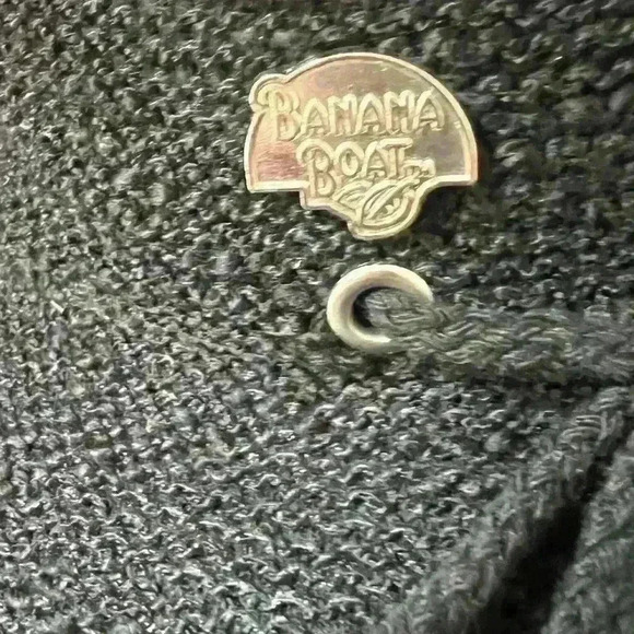 Banana Boat Black Sun Hat with strap. women’s - Picture 3 of 5